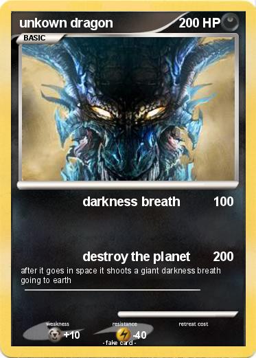 Pokemon unkown dragon