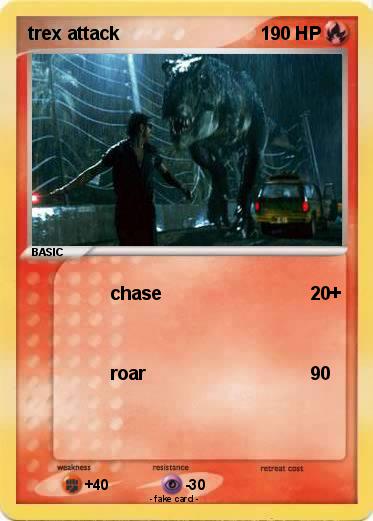 Pokemon trex attack