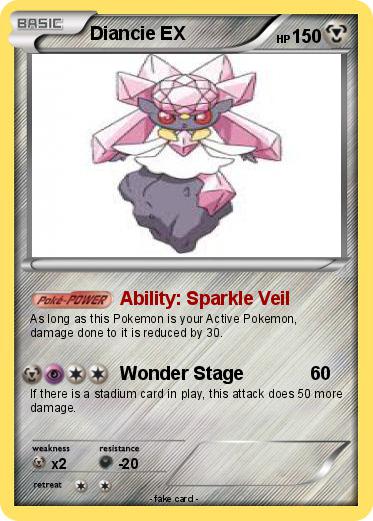 Pokemon Diancie EX