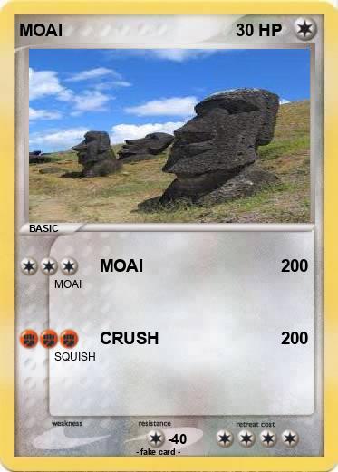 Pokemon MOAI
