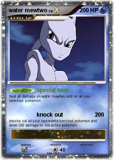 Pokemon water mewtwo