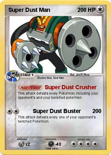 Pokemon Super Dust Man