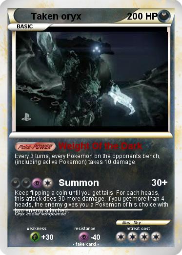 Pokemon Taken oryx