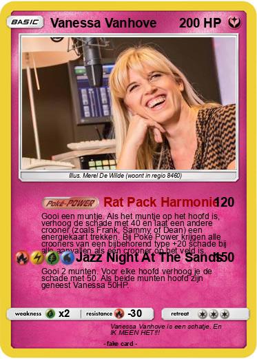 Pokemon Vanessa Vanhove