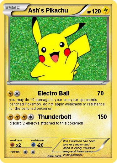 Pokemon Ash`s Pikachu