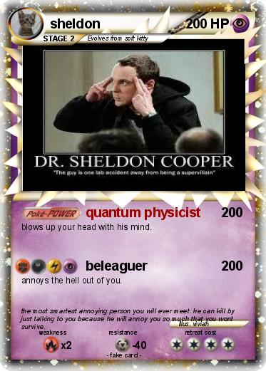 Pokemon sheldon