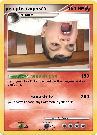 Pokemon josephs rage