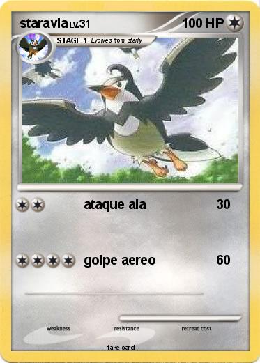 Pokemon staravia