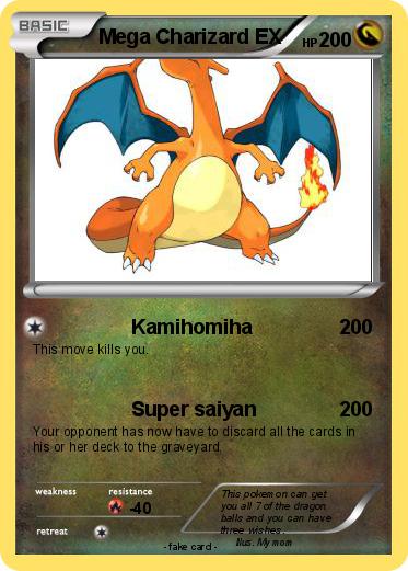 Pokemon Mega Charizard EX