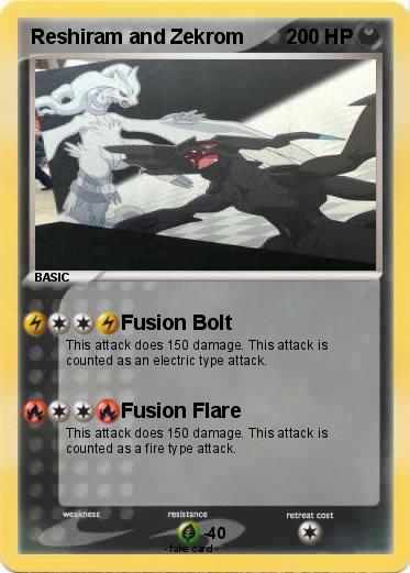Pokemon Reshiram and Zekrom