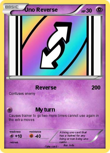 Pokemon Uno Reverse