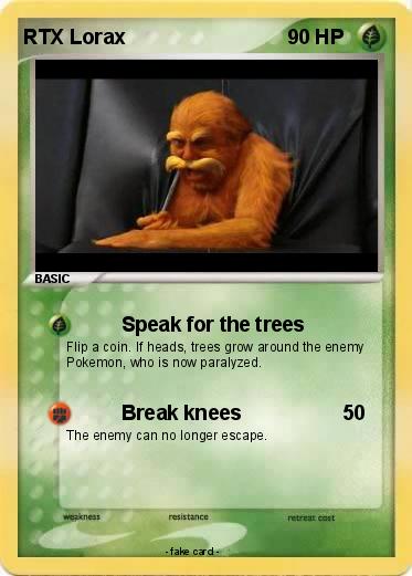 Pokemon RTX Lorax
