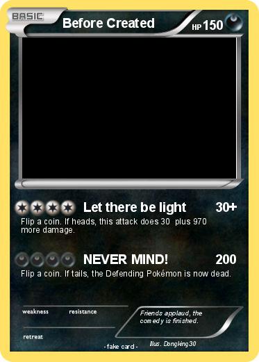 Pokemon Before Created