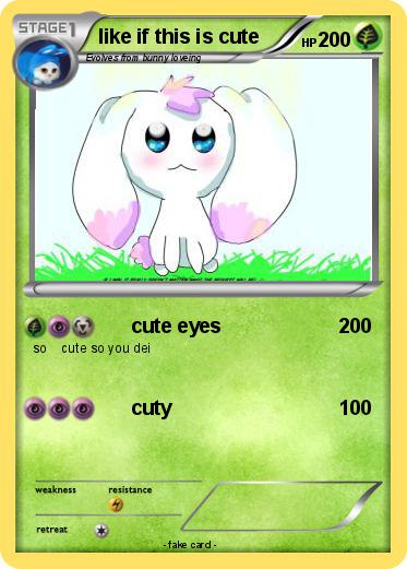 Pokemon like if this is cute