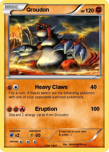 Pokemon Groudon