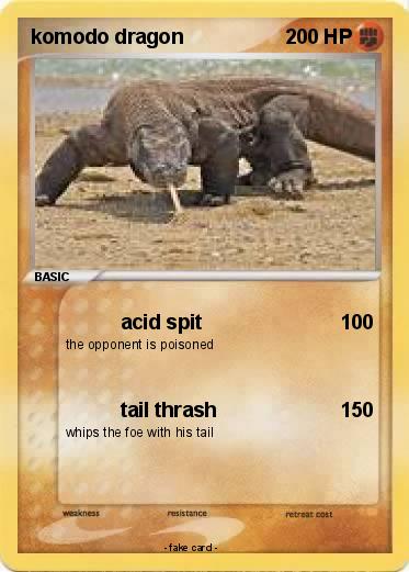 Pokemon komodo dragon