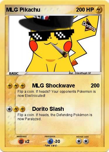 Pokemon MLG Pikachu