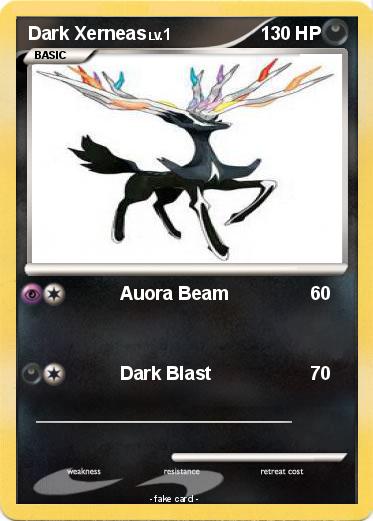 Pokemon Dark Xerneas