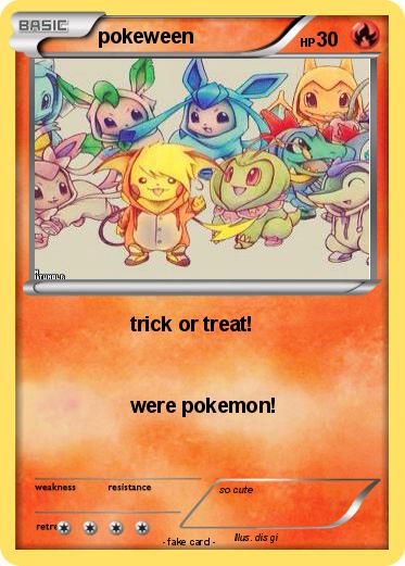 Pokemon pokeween
