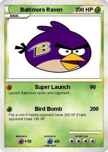 Pokemon Baltimore Raven