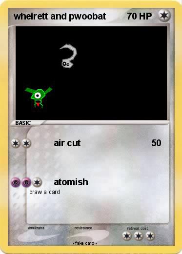 Pokemon wheirett and pwoobat