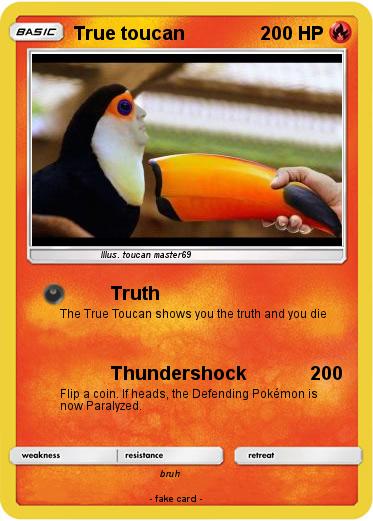 Pokemon True toucan