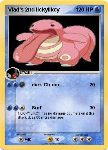 Pokemon Vlad's 2nd lickylikcy