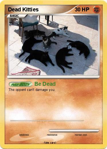 Pokemon Dead Kitties