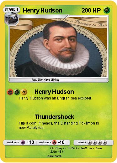 Pokemon Henry Hudson