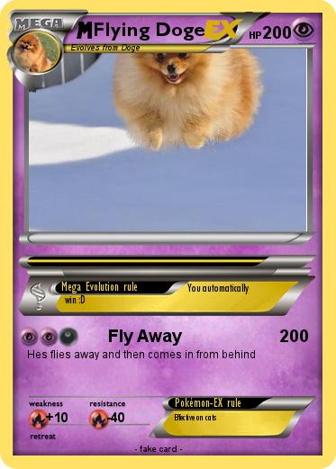 Pokemon Flying Doge