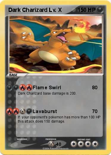 Pokemon Dark Charizard Lv. X