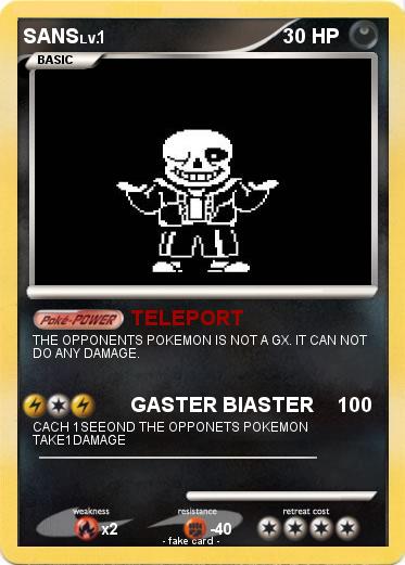 Pokemon SANS