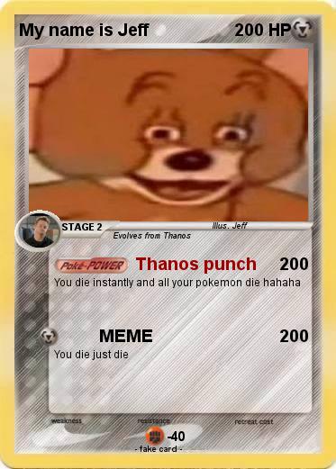 Pokemon My name is Jeff