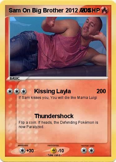 Pokemon Sam On Big Brother 2012 AUS