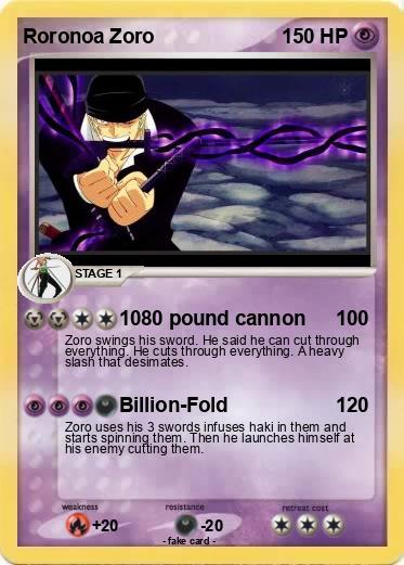 Pokemon Roronoa Zoro