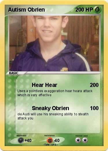 Pokemon Autism Obrien