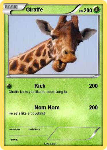 Pokemon Giraffe