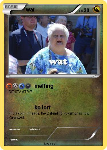 Pokemon wat