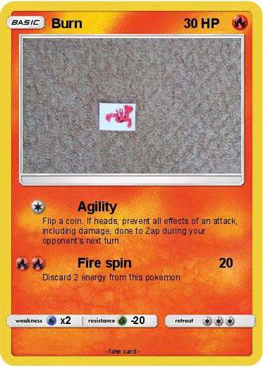 Pokemon Burn
