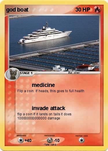 Pokemon god boat