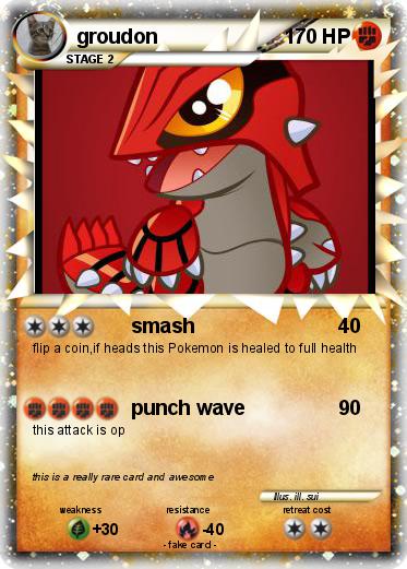 Pokemon groudon