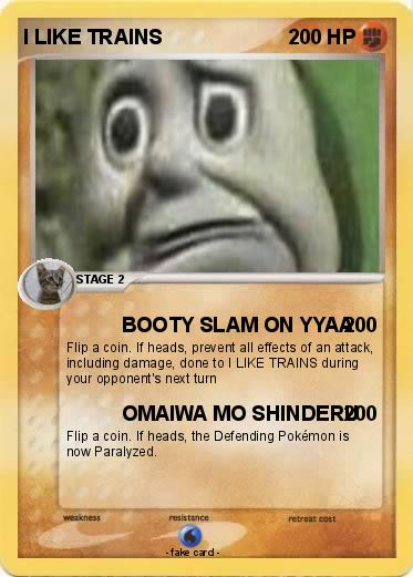 Pokemon I LIKE TRAINS