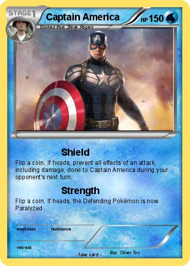 Pokemon Captain America