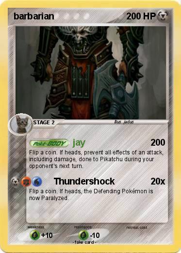 Pokemon barbarian