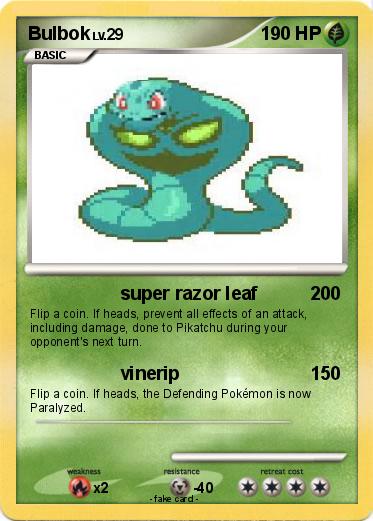 Pokemon Bulbok