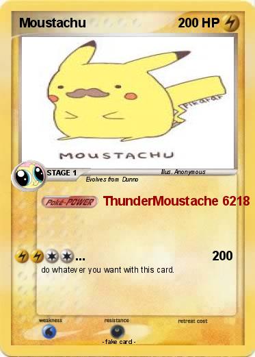 Pokemon Moustachu