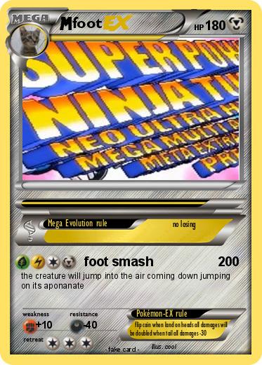 Pokemon foot