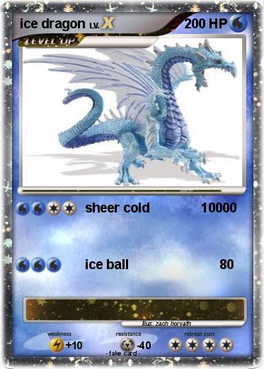 Pokemon ice dragon