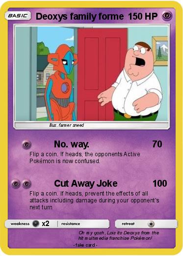 Pokemon Deoxys family forme