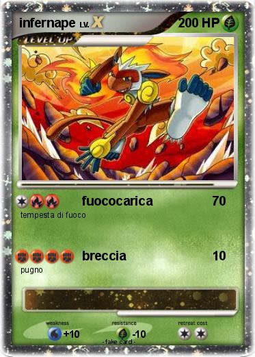 Pokemon infernape